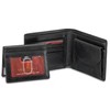 Mancini Equestrian2 Top Grain Leather RFID Secure Wallet with Removable