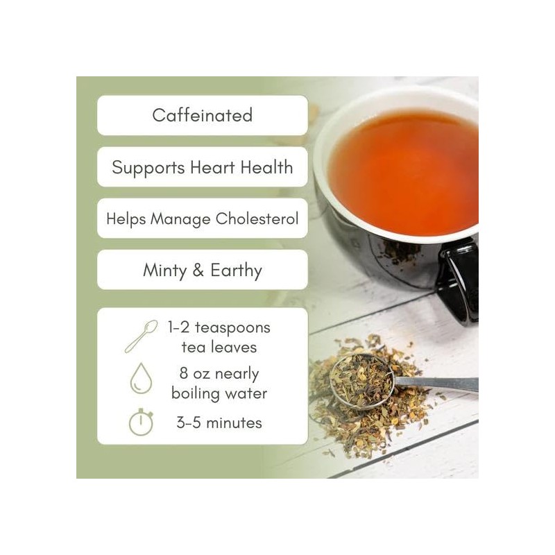 Organic Cholesterol Control Tea | Full Leaf Tea Co.