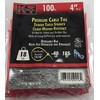 K-T Industries 2745285 5-9416 4-Inch Cable Ties, Ultra Light Duty, Red, 100-Pack