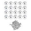 X AUTOHAUX 6.5mm Bearing Ball Bearing Steel G100 Precision Ball
