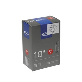 Schwalbe 18X1.75-18X1 3/8 17X1.1/4 20X1.25 SV(Presta) Tube SV5 - Black