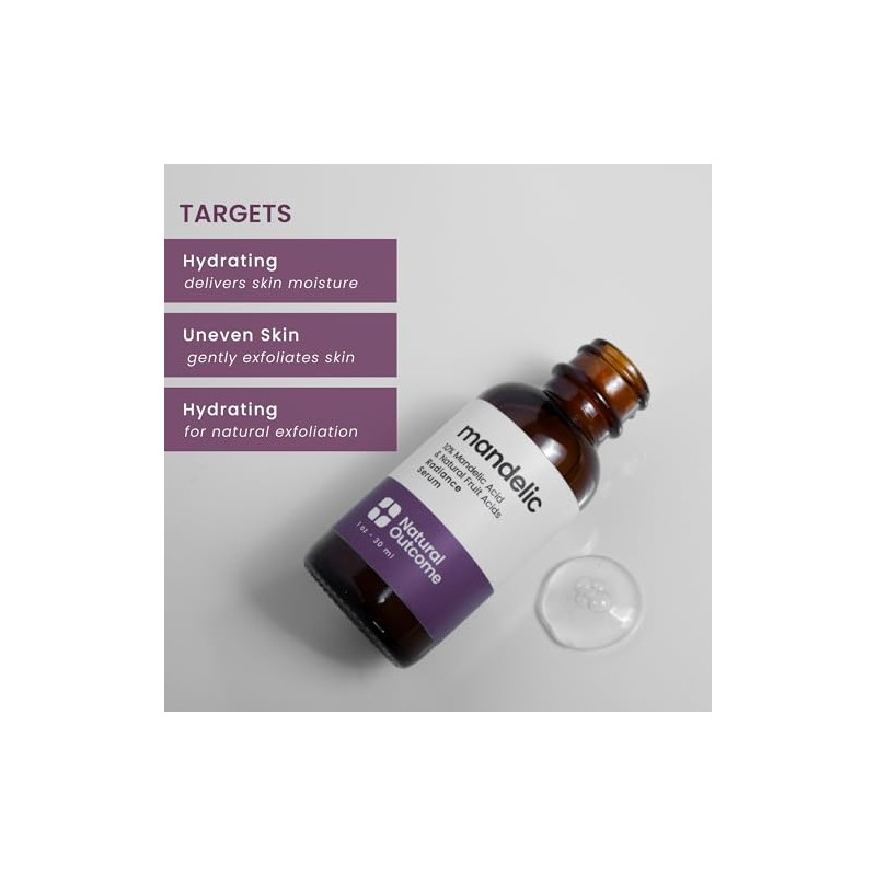 Natural Outcome Mandelic Acid Serum - 30 ml