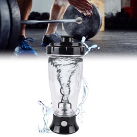 GBKDQQ Elektrische Protein Shaker Flasche: Selbstrührende Tasse 350 ml, Elektrische Mixer Wasserflasche Shaker Tassen für Cremige, Fitness Eiweiß, Kakao, Shakes, Milch, Kaffee