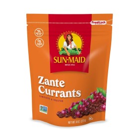 Sun-Maid Sun Maid California Zante Currants 8oz Bag Pack of 3 Dried Fruit Snack