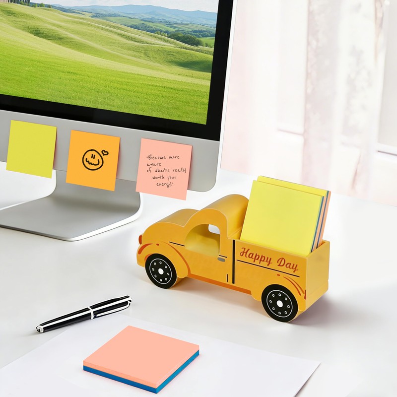 2.6 x 3 Inch Sticky Note Holder Self Stick Notepad