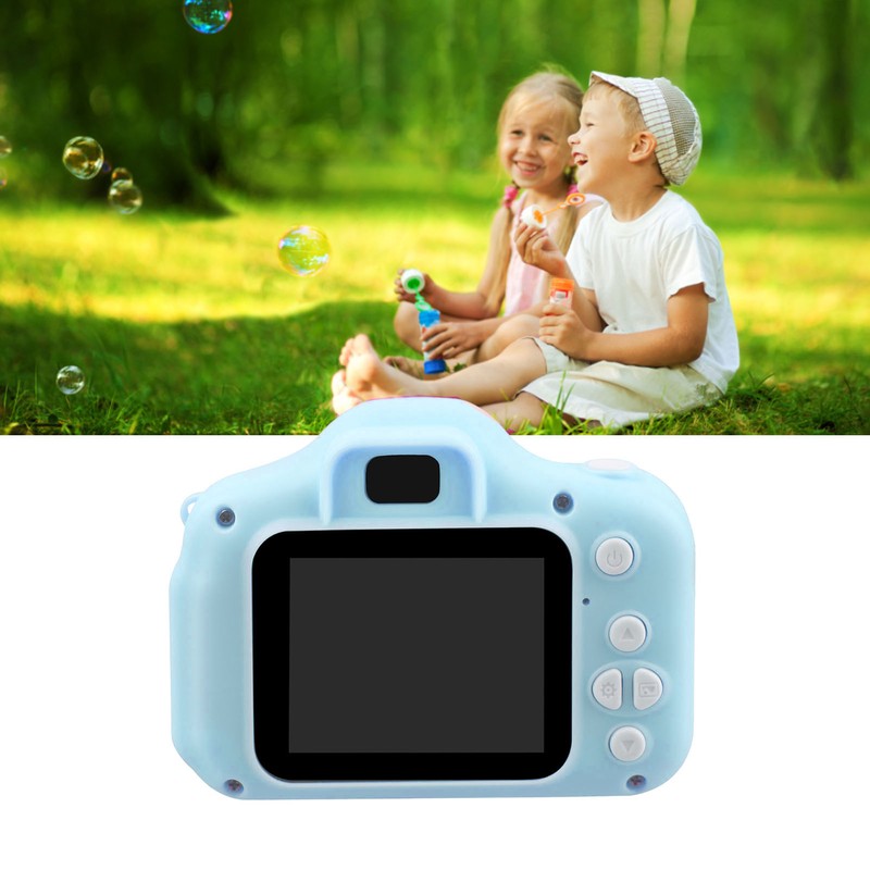 Kids Camera Support Timing One Button Operation Educational Toddler Digital