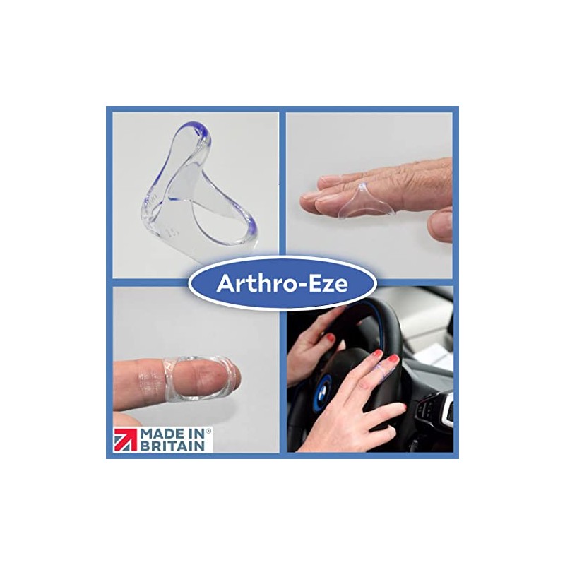 ArthroEze ArthroEze Oval Clear Finger Splint For Finger Arthritis -