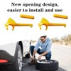 Nanchroadly 6 Sets Tire Changer Plastic Insert Universal Tire Machine