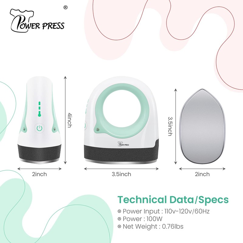 PowerPress Mini Heat Press Machine, Portable Heat Press Easy for