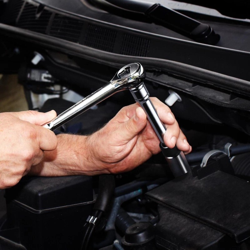 DURATECH 5/8" Swivel Magnetic Spark Plug Socket Thin Wall Spark