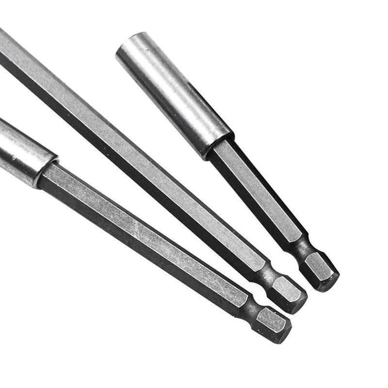 3pcs Electric Drill Screwdriver Extension, Quick Release Magnetic Drill Bit