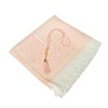 Prien Muslim Prayer Mat with Tesbih for Islamic Gifts, Muslim