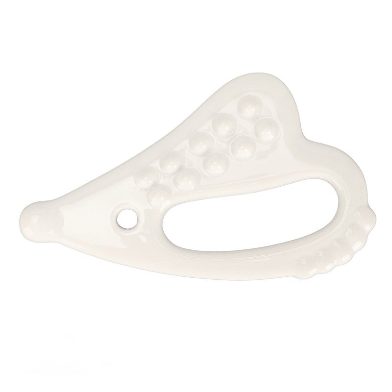 Ceramic Gua Sha Tool Massaging Lymphatic Drainage Trigger Point Guasha