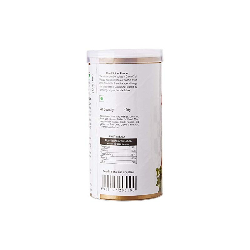 Catch Sprinkles Chat Masala, 100g - Indian Masalas|Indian Herbs and