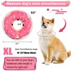 Inflatable Cone Collar for Large Medium Small Dogs, Soft Adjustable