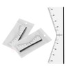 25pcs/bag Disposable Microblading Eyebrow Stencil Sticker Brow Guide Eyebrow Shaping