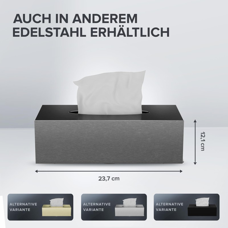 ovimar Styggehoe Cosmetic Tissues Box | Made of Fine Stainless