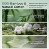 MUSICOZY Breathable Organic Bamboo Cotton Sleep Mask Headphones