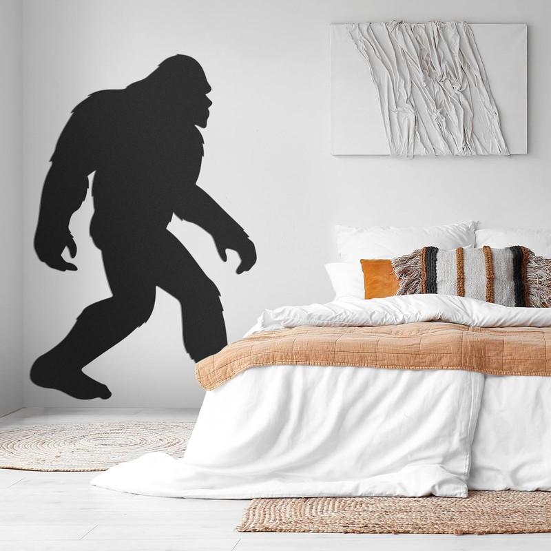 Large Bigfoot Wall Decal 60 x 42 Inch Sasquatch Big