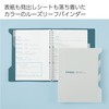 Kokuyo Loose Leaf Binder, Campus, Easy to Open with Indexes,