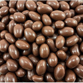 Milk Chocolate Covered Almonds | 2 Lb Bulk Bag | Roasted Chocolate Covered Nuts | Creamy & Crunchy Office Candy | Gourmet Party Favor & Gift Basket Filler