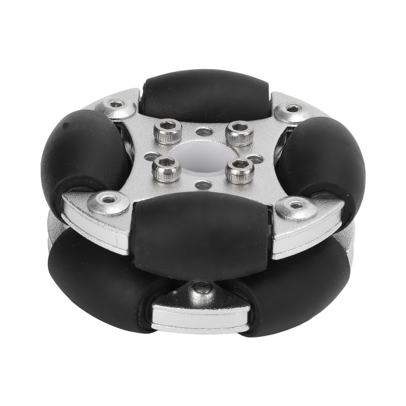 48mm Double Aluminum Alloy Omni Directional Wheel Loading 3kg for