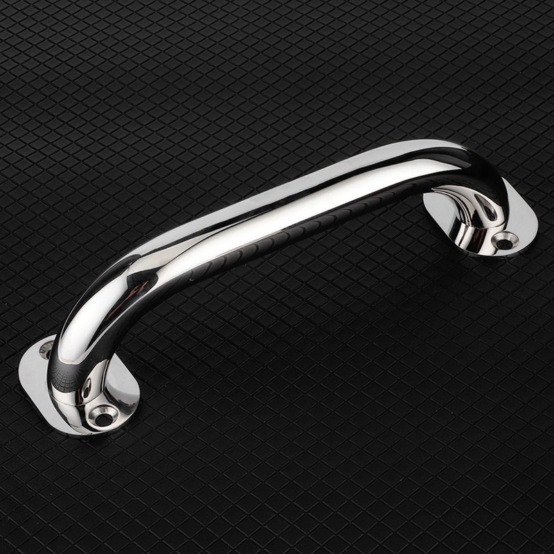 7.9in 316 Stainless Steel Grab Marine Handrail Handle Grip for