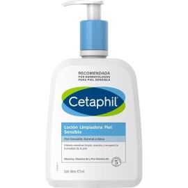 Galderma Cetaphil loción limpiadora facial 473mL
