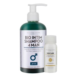 Shampoo Íntimo Orgánico para Caballero 250ml | Cuidado Natural con Aceites Esenciales