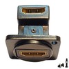 SHANFEILU HDMI Right Angle D Type Panel Mount Adapter Connector
