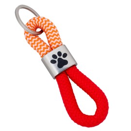 Jadani Sailing Rope Keyring, red, Unit size