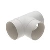 Equal T 100mm / 4" Splitter Piece Pipe ducting Hose