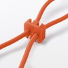 MUJI 23101448 Rubber Cable Ties with Lock, Set of 3