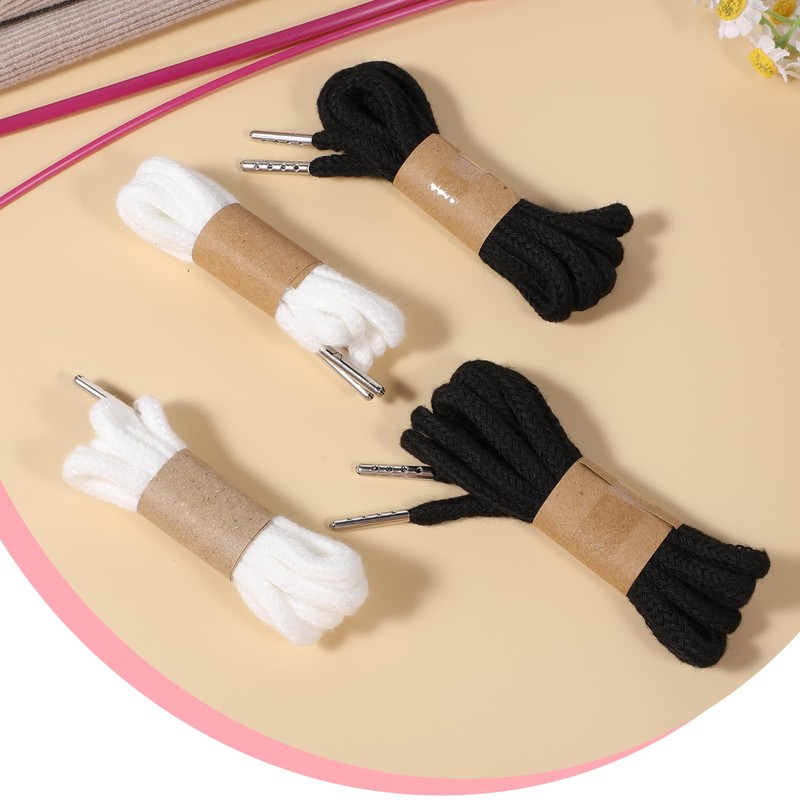 Molain 4PCS Drawstring Cord Replacement Drawstring with Easy Threader for