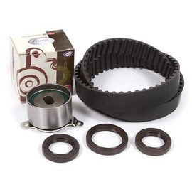 Domestic Gaskets DG-0664434499 Timing Belt Kit Compatible With/Replacement For 92-00 Honda Civic Del Sol 1.6L Acura Integra 1.7L DOHC B16A2