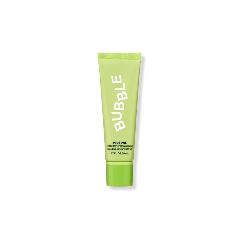 Protector solar Bubble Plus One Tinted Mineral Sunscreen 40FPS en