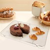 TeamFar Baking Sheet with Cooling Rack, Stainless Steel Half Size