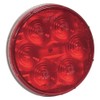 Maxxima Stop/Turn/Tail, 4In, 6 LED, Round, Red