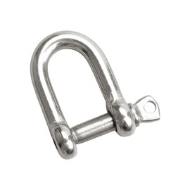 Tabanzhe M5 Heavy Duty Commercial D-Shackle: Robust Steel Ring for Versatile and Sturdy Applications,Multi Purpose Accessories for Construction Rigging Vehicle Recovery Hauling Tie Down