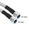 Unbranded SS Braided New Automatic Transmission Cooler Line Kit -6AN