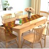 Nepnuser African Print Table Runner Juneteenth Decorations Kwanzaa Kente National