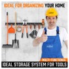 HORUSDY 64 Inch Adjustable Storage System, Wall Mount Tool Organizer,