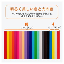 110X 3D Pen Filament Refill, 3D Printing Filament, 2.5mm Printer Filament Refill, Colorful 3D Drawing Pen Refill, High Temperature 3D Pen Filament, Safe Flexible Filament Core, Low Printing Temperature 70°C Diameter 2.5mm 110pcs (Total Length 1650cm) Saf