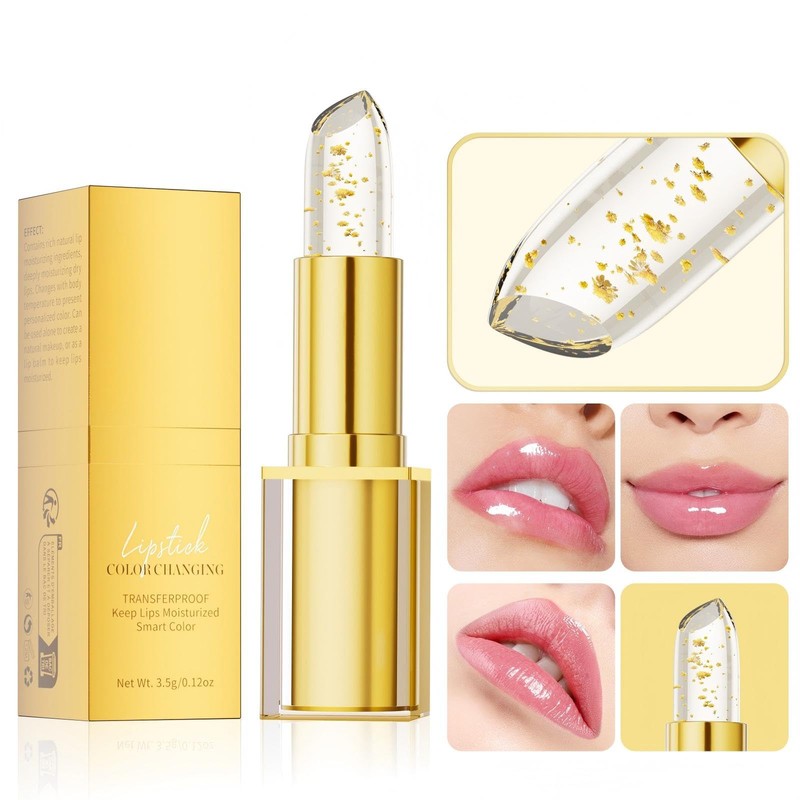 Lipstick for Older Women,Clear Lipstick that Changes Color,Deep Nourishment