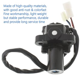 LABLT Motorcycle Ignition Switch Fuel Gas Cap Seat Lock Key Kit Replacement for Yamaha YZF R1 2004-2015 R6 2006-2015 FJR1300 2003-2005