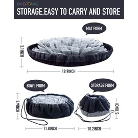 OVERTANG Snuffle Mat for Dogs, Dog Puzzles for Intelligent Dogs, Promotes Natural Foraging for Indoor and Outdoor Stress Relief