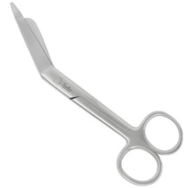 Lister Bandage Scissors Stainless Steel – Nursing Scissors for Nurses, Students, Paramedics & EMT – Curved Tip for Medical Bandage Cutting