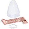 Bride to Be 3pc Sash Set - Sophisticated & Fun