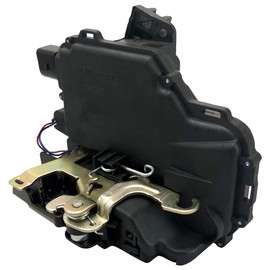 BOXI Door Latch & Lock Actuator Rear Left Driver Side Replacement for VW 98-10 Beetl-e 99-06 Golf 06-09 GTI 99-10 Jett-a 00-05 Passa-t 06-09 Rabbit (Replaces 3B4839015, 3B4839015A)