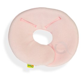 Head Hugger, Head Support for Maxi - COSI Pebble (Baby Pink/Fleece)